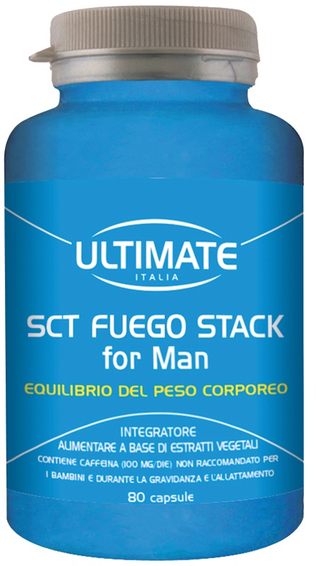 ULTIMATE SCT FUEGO STACK FOR MAN 80 CAPSULE - Pharmaleader