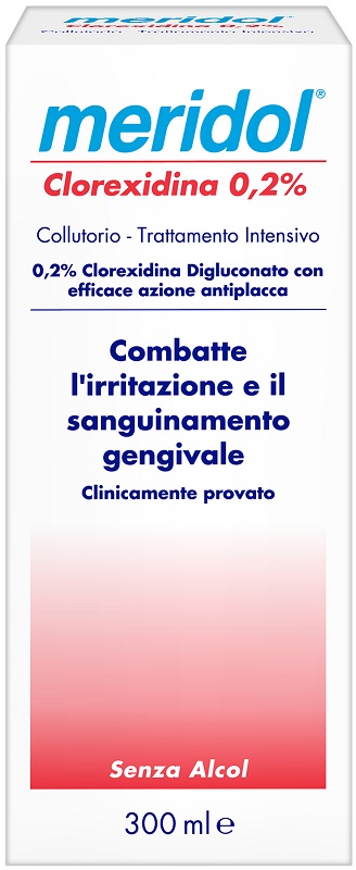 MERIDOL CLOREXIDINA 0,2% COLLUTORIO 300 ML - Pharmaleader