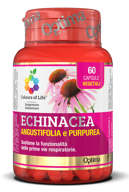 COLOURS OF LIFE ECHINACEA 60 CAPSULE VEGETALI 500 MG - Pharmaleader