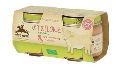 OMOGENEIZZATO DI VITELLONE BABY FOOD BIO 2 X 80 G - Pharmaleader