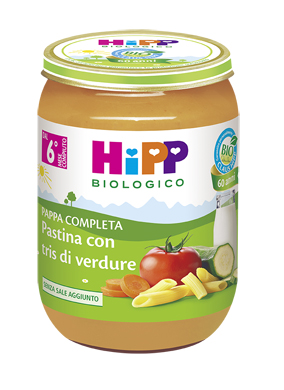 HIPP BIO HIPP BIO PAPPA PRONTA PAST TRIS DI VERDURE 190 G - Pharmaleader