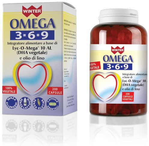 WINTER OMEGA 3-6-9 200 CAPSULE VEGETALI - Pharmaleader