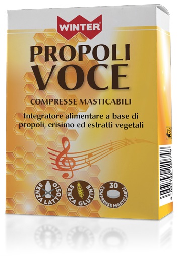 WINTER PROPOLI VOCE 30 COMPRESSE MASTICABILI - Pharmaleader
