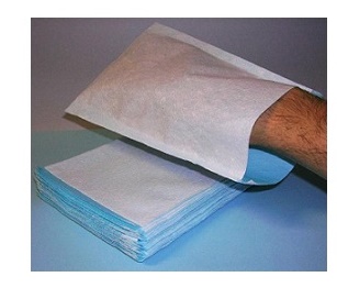 MANOPOLA IMPERMEABILE NON SAPONATA COLORE AZZURRO 100 PEZZI - Pharmaleader