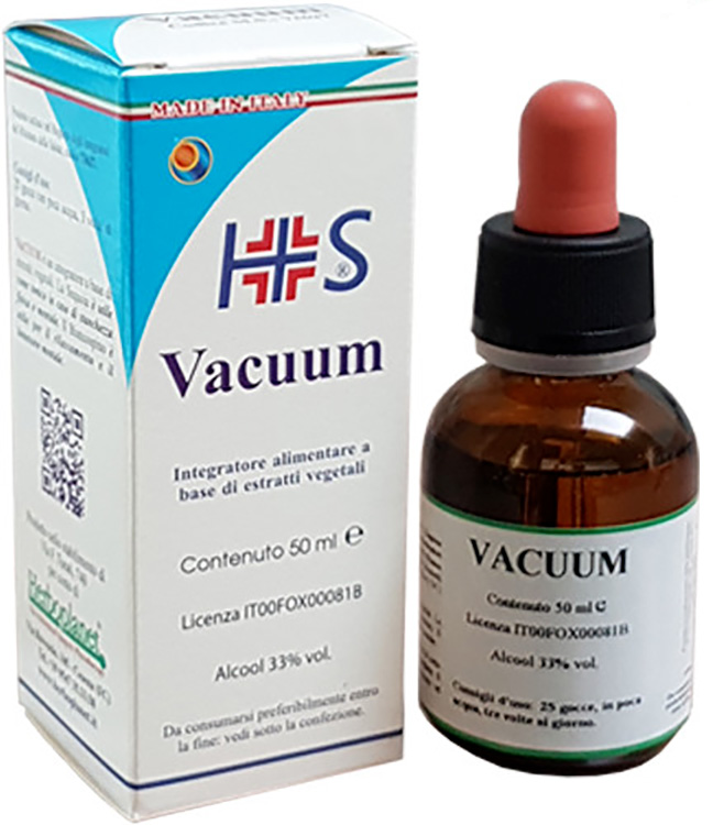 VACUUM GOCCE 50 ML - Pharmaleader