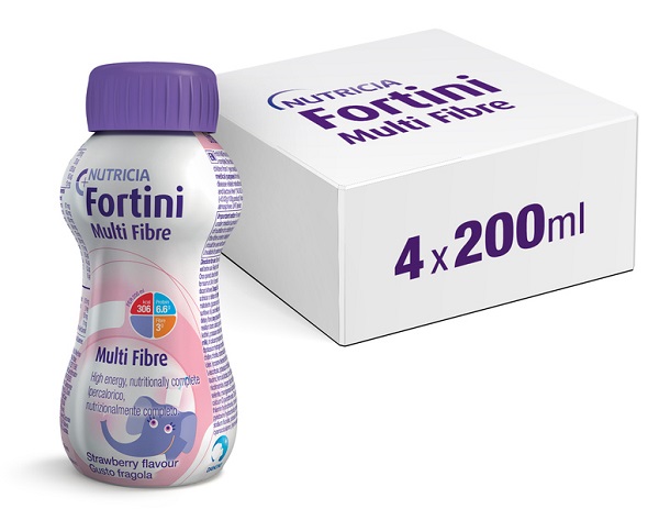 FORTINI MULTI FIBRE GUSTO FRAGOLA 200 ML - Pharmaleader