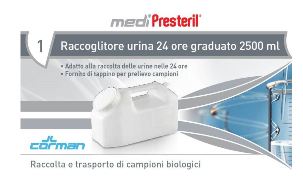 CONTENITORE URINA 24 ORE MEDIPRESTERIL - Pharmaleader