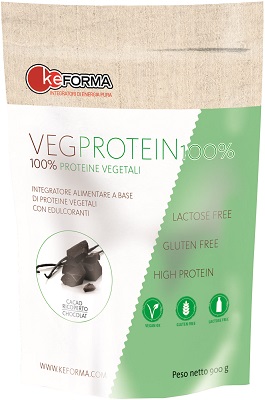 VEG PROTEIN 100% BLACK CHOCOLATE BUSTA 900 G - Pharmaleader