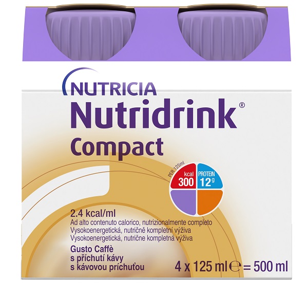 NUTRICIA NUTRIDRINK COMPACT GUSTO CAFFE' 4 BOTTIGLIE DA 125 ML - Pharmaleader