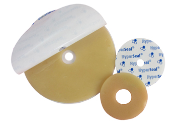 ANELLI IN IDROCOLLOIDE HYPERSEAL ADESIVI PROTETTIVI PER PELLLE PERISTOMALE CON MIELE DI MANUKA DIAMETRO ESTERNO 50 MM DIAMETRO INTERNO FORO 19 MM SPESSORE 2,5 MM 20 PEZZI - Pharmaleader