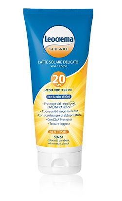LEOCREMA SOLARE GOJY SPF20 200 ML - Pharmaleader
