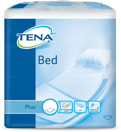 TRAVERSA PER INCONTINENZA TENA BED NON RIMBOCCABILE 60X60 CM PLUS 40 PEZZI - Pharmaleader