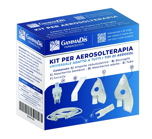 KIT AEROSOL COMPLETO GAMMADIS - Pharmaleader