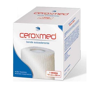 BENDA ELASTICA AUTOADERENTE CEROXMED 2000 X 10 CM 1 PEZZO - Pharmaleader