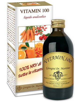 VITAMIN 100 LIQUIDO ANALCOLICO 200 ML - Pharmaleader