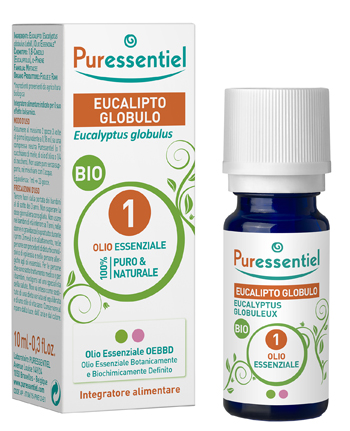 PURESSENTIEL EUCALIPTO GLOBULO OLIO ESSENZIALE BIO 10 ML - Pharmaleader