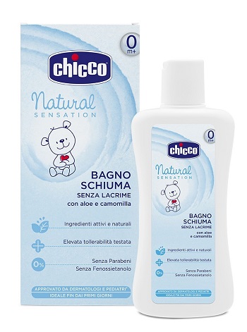 CHICCO BAGNOSCHIUMA NATURAL SENSATION 500 ML - Pharmaleader