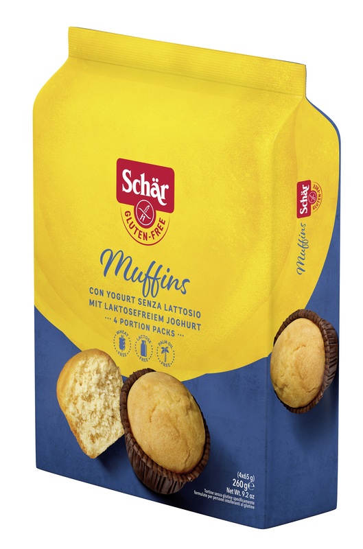 SCHAR MUFFINS SENZA LATTOSIO 4 PORZIONI DA 65 G - Pharmaleader