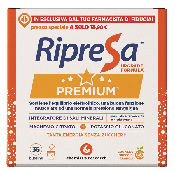 RIPRESA PREMIUM 36 BUSTINE 6 G - Pharmaleader