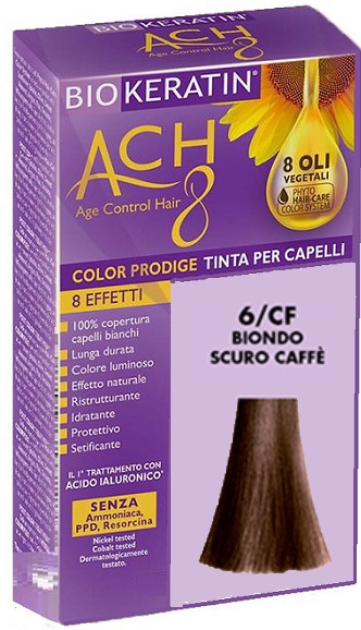 BIOKERATIN ACH8 COLOR PRODIGE 6/CF BIONDO SCURO CAFFE' - Pharmaleader