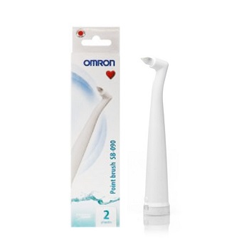OMRON SPAZZOLINO POINT BRUSH 2 TESTINE - Pharmaleader