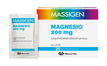 MASSIGEN MAGNESIO 20 BUSTINE - Pharmaleader