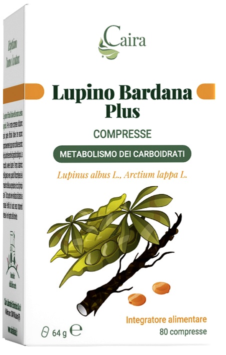 CAIRA LUPINO BARDANA PLUS 80 COMPRESSE DA 0,8 G - Pharmaleader