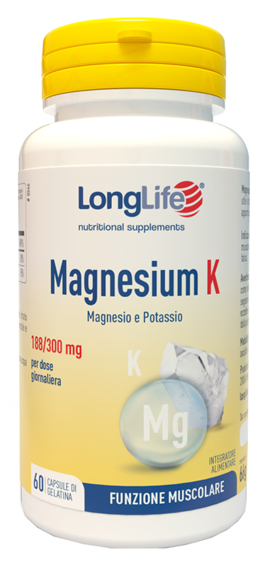 LONGLIFE MAGNESIUM K 60 CAPSULE - Pharmaleader