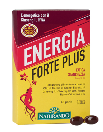 ENERGIA FORTE PLUS 40 PERLE - Pharmaleader