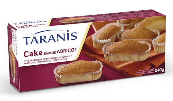 TARANIS TORTINA ALBICOCCA 6 X 40 G - Pharmaleader