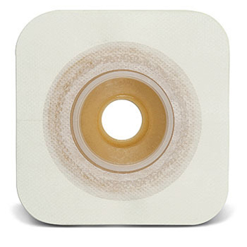 PLACCA CONVESSA NATURA+ PRETAGLIATA 38 MM FLANGIA 57 MM DURAHESIVE E CEROTTO MICROPOROSO 5 PEZZI - Pharmaleader