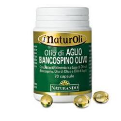 NATUROLI OLIO DI AGLIO BIANCOSPINO OLIVO 70 PERLE - Pharmaleader