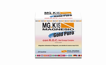MGK VIS MAGNESIO GOLD PURO 20 BUSTE - Pharmaleader