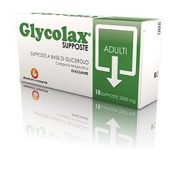 GLYCOLAX 18 SUPPOSTE GLICEROLO 2500MG - Pharmaleader