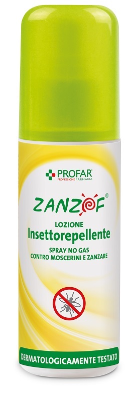 ZANZOF LOZIONE INSETTOREPELLENTE SPRAY DEET 9% 100 ML PROFAR - Pharmaleader