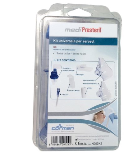 KIT NEBULIZZAZIONE MEDIPRESTERIL UNIVERSALE - Pharmaleader