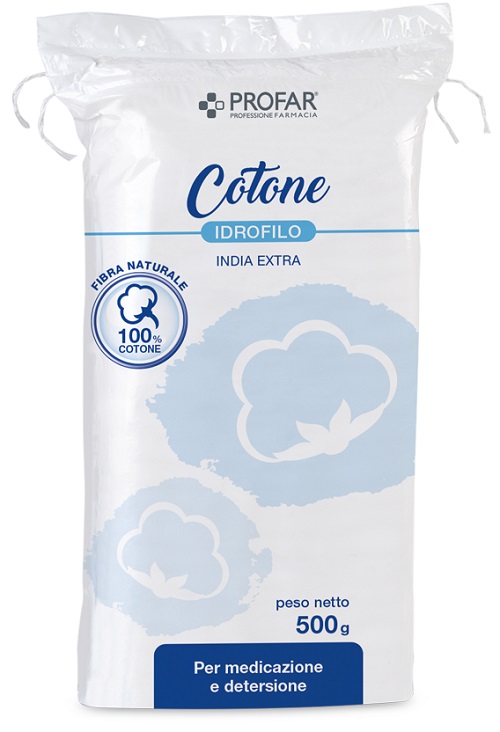 COTONE IDROFILO PROFAR INDIA EXTRA 500 G - Pharmaleader