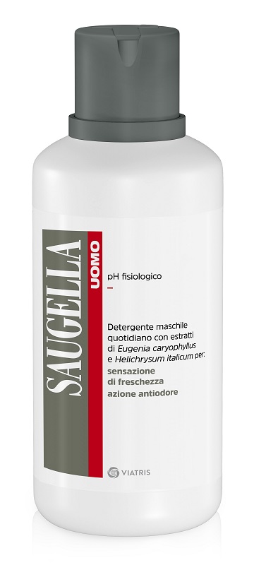 SAUGELLA UOMO PH FISIOLOGICO DETERGENTE MASCHILE 500 ML - Pharmaleader