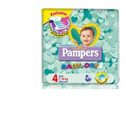 PAMPERS BABY DRY DOWNCOUNT MAXI PD 52 PEZZI - Pharmaleader