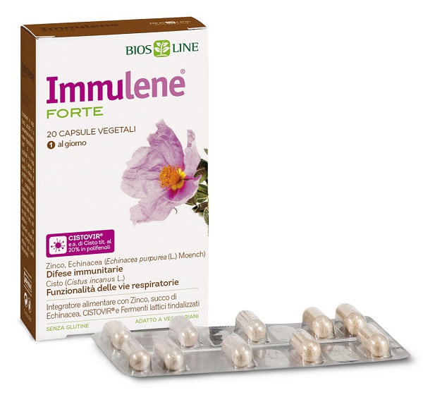 BIOSLINE IMMULENE FORTE 20 CAPSULE - Pharmaleader