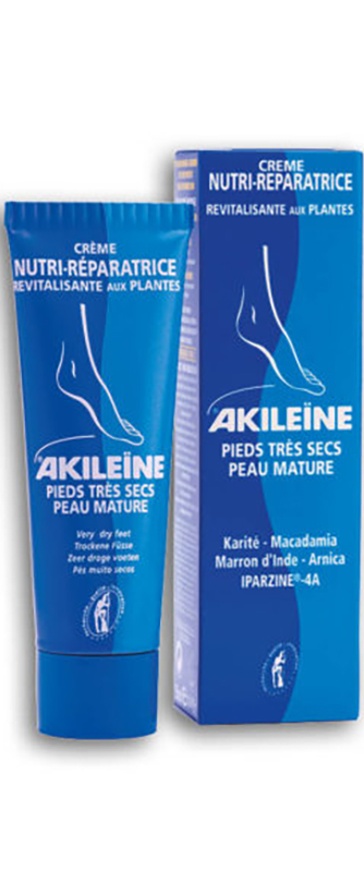 AKILEINE BLU CREMA PIEDI SECCHI 50 ML - Pharmaleader