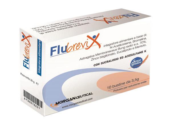 FLUBREVIX 10 BUSTINE 3,5 G - Pharmaleader
