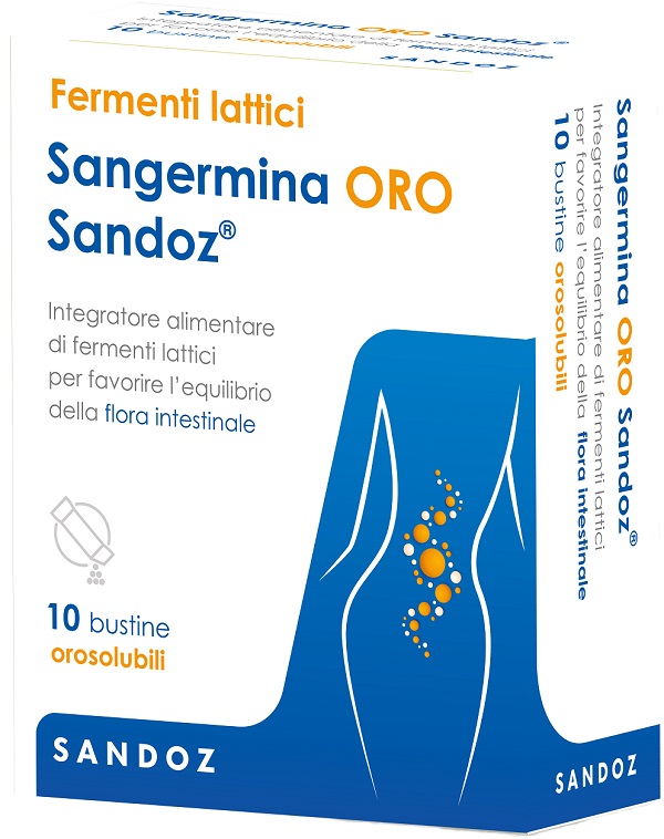 SANGERMINA ORO 10 BUSTINE OROSOLUBILE - Pharmaleader