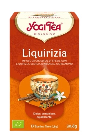 YOGI TEA LIQUIRIZIA BIO 30,6 G - Pharmaleader