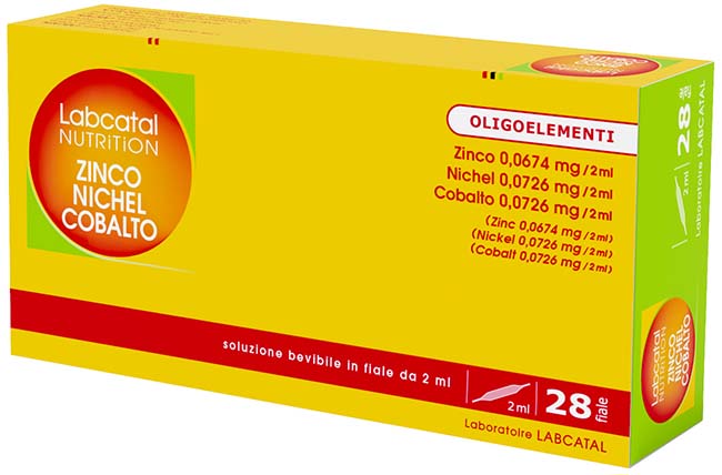 LABCATAL NUTRITION ZINCO/NICHEL/COBALTO 28 FIALE 2 ML - Pharmaleader