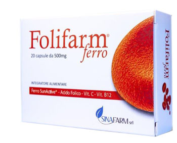 FOLIFARM FERRO 20 CAPSULE - Pharmaleader