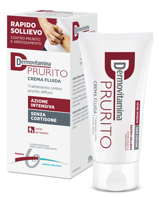 DERMOVITAMINA PRURITO CREMA FLUIDA AZIONE INTENSIVA SENZA CORTISONE 150 ML - Pharmaleader