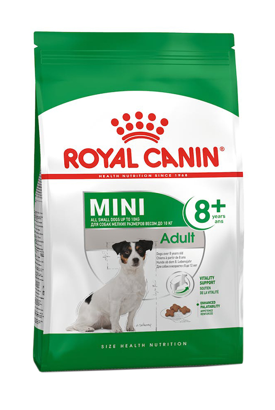 SIZE HEALTH NUTRITION MINI ADULT 8+ 2 KG - Pharmaleader