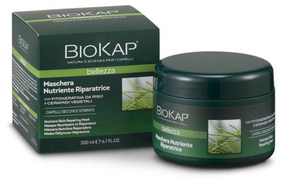BIOKAP BELLEZZA MASCHERA NUTRIENTE/RIPARATRICE 200 ML BIOSLINE - Pharmaleader