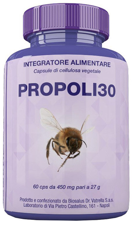 PROPOLI30 60 CAPSULE 27 GRAMMI - Pharmaleader